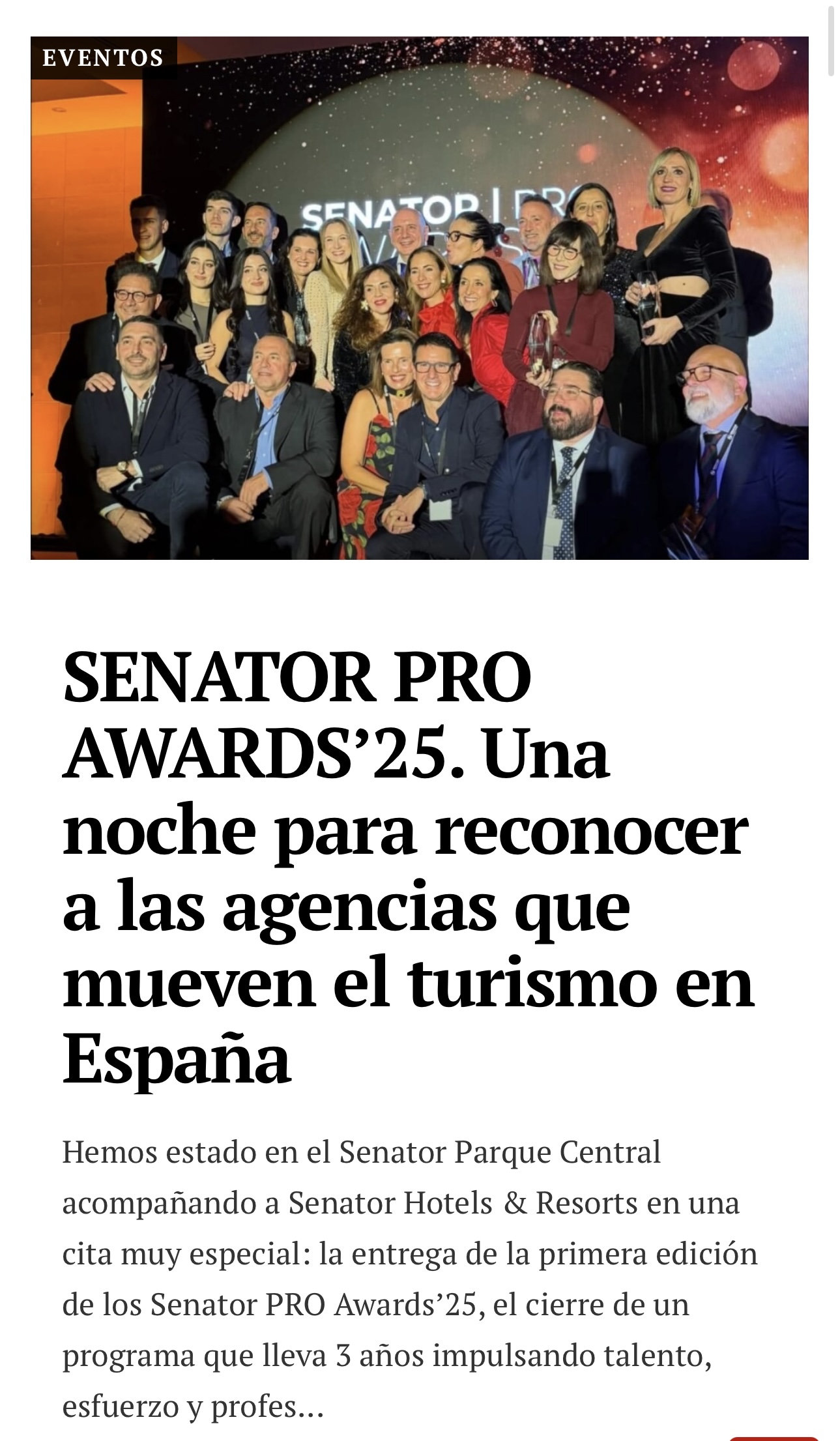 senator premia a elegantravel